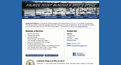 Desktop Screenshot of palmerpointmarina.com